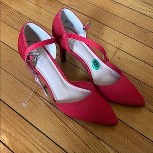 MIA Red Strappy Heels